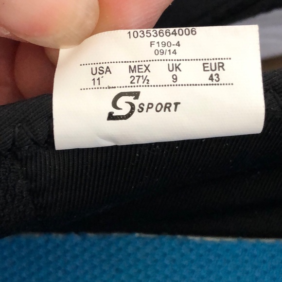 SPORT WOMENS SLIP ON SNEAKER. BLACK SIZE: 11. - Picture 5 of 8